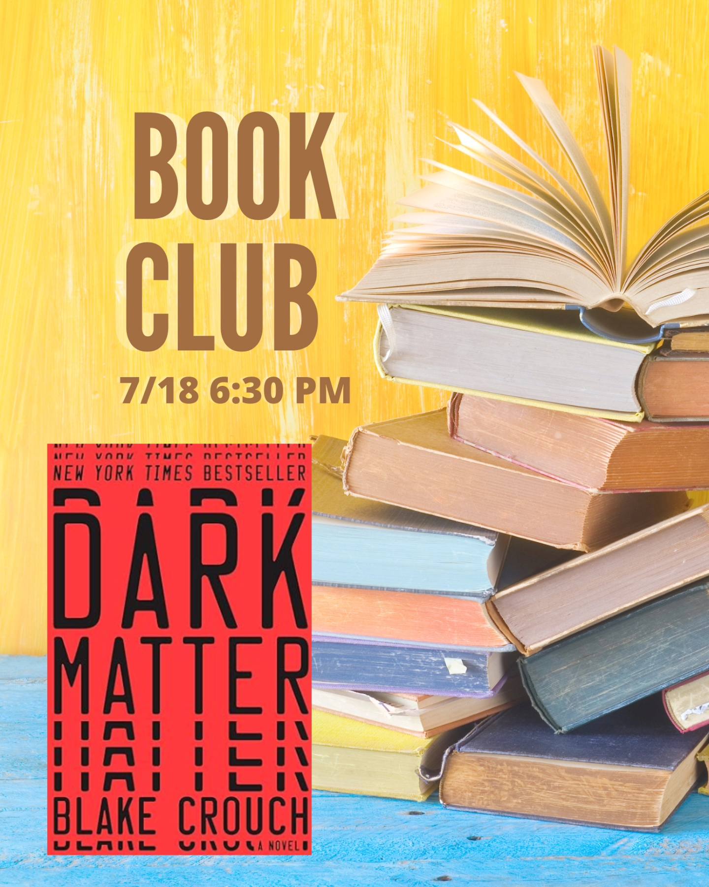 July Book Club - Dark Matter